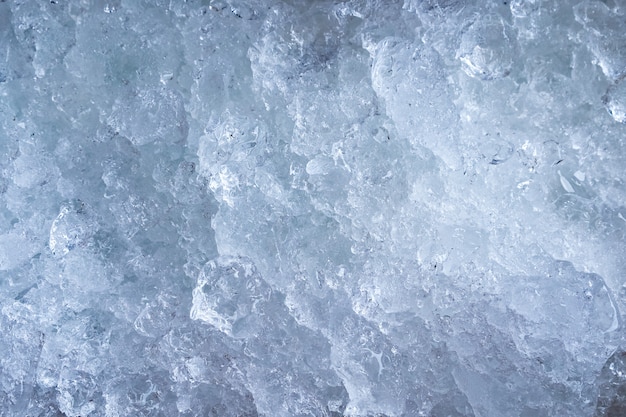 Fondo de hielo picado