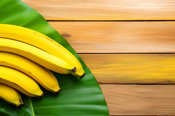 Foto fondo de la hoja de plátano imágenes de fondo