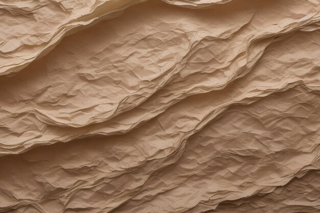 Foto fondo de hoja de textura de papel arrugado arrugado