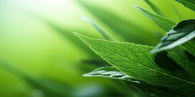 Fondo de hoja verde foto de alta calidad