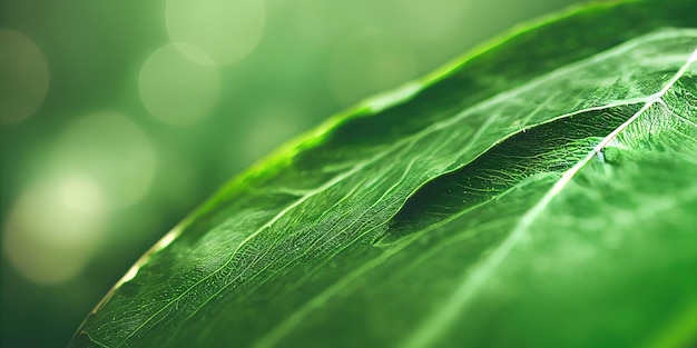 Foto fondo de hojas verdes vista de cerca follaje de la naturaleza resumen de la textura de las hojas para mostrar el concepto de negocios verdes y ecología para una vegetación espectacular y fondo de productos naturales ilustración 3d