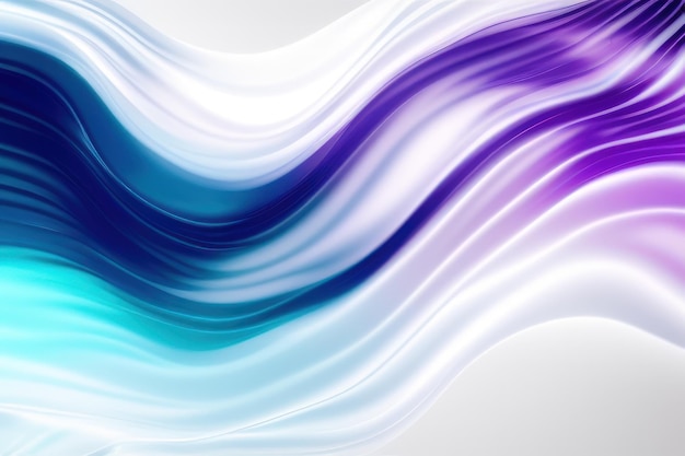 Un fondo holográfico abstracto ondulado