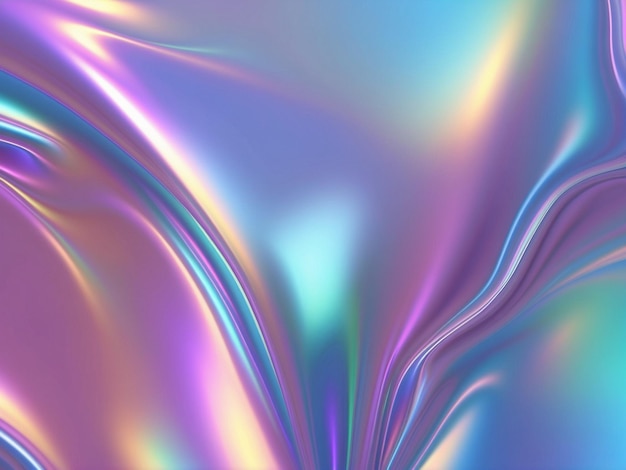 Fondo holográfico iridiscente fondo abstracto degradado multicolor