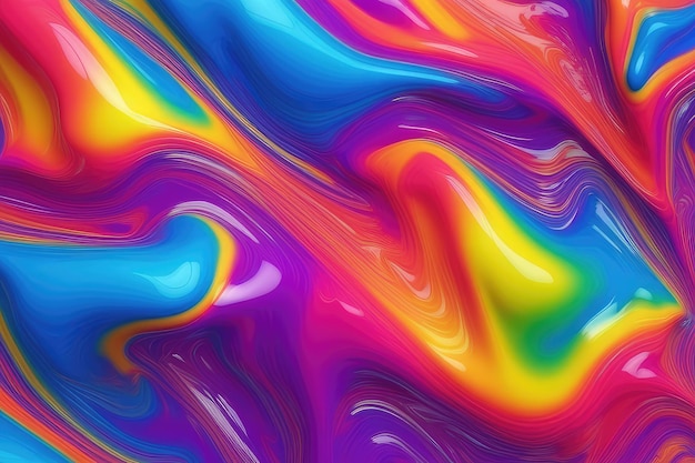 Foto fondo holográfico de textura abstractamente colorido