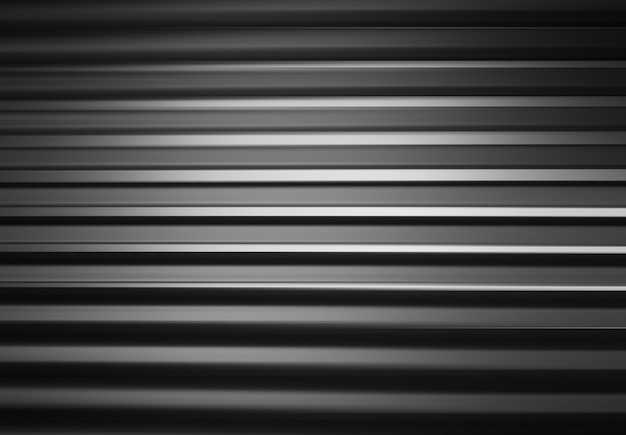 Fondo horizontal de líneas suaves en blanco y negro