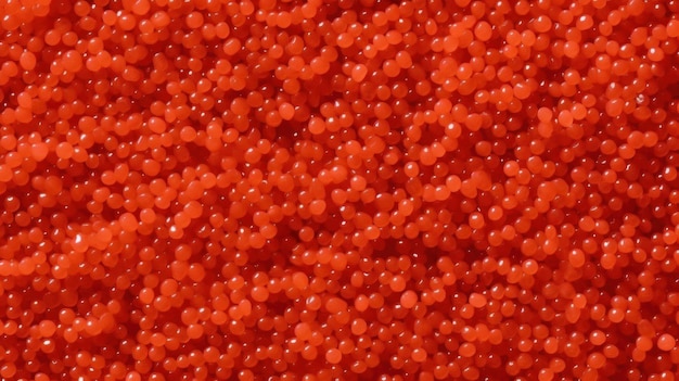 Fondo horizontal de pescado de caviar rojo orgánico fresco