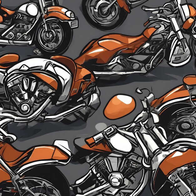 Fondo de icono de motocicleta muy genial