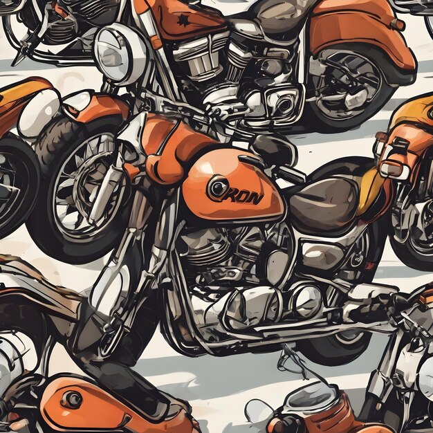 Fondo de icono de motocicleta muy genial