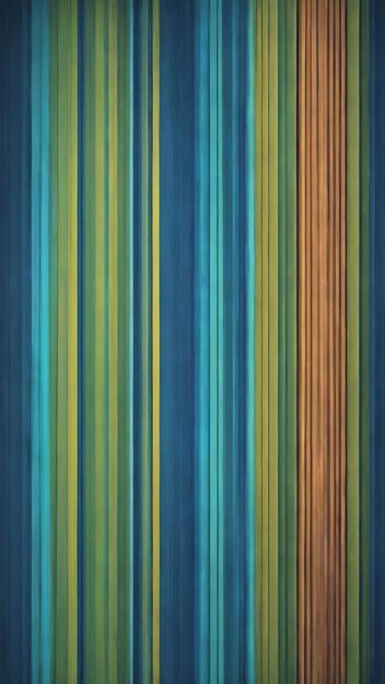 Foto fondo de la ilustración de líneas grenn verticales y azules