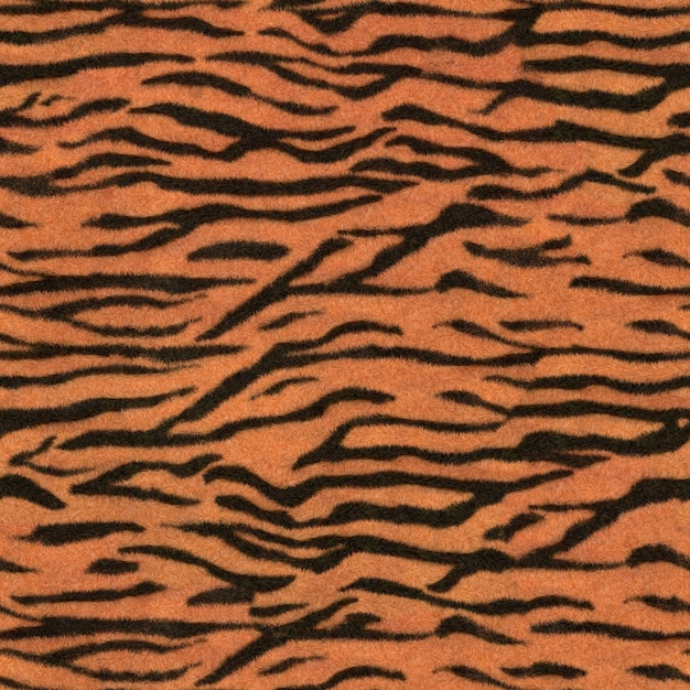 Fondo de ilustración de piel de tigre Patrón de safari salvaje sin costuras