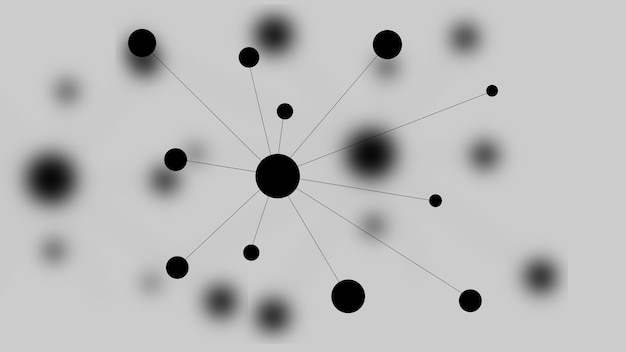 Fondo de ilustración de tecnología de conexión de datos de actividad de proceso de datos de red de comunicaciones