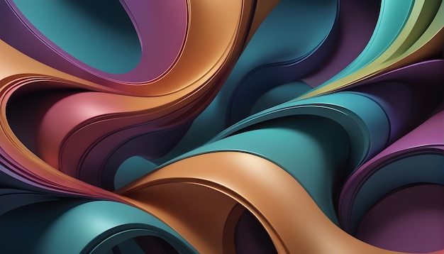 Un fondo de imagen abstracta de colores