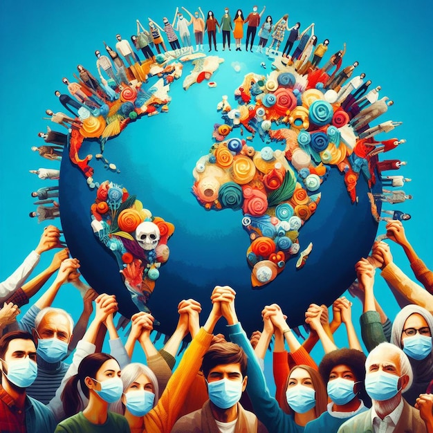 Fondo de la imagen del Día Mundial de la Salud