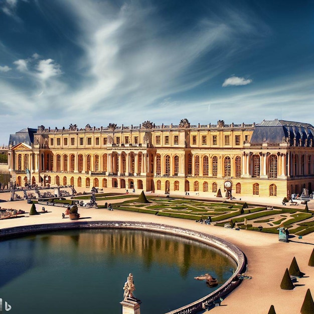 Fondo de imagen libre del Palacio de Versalles