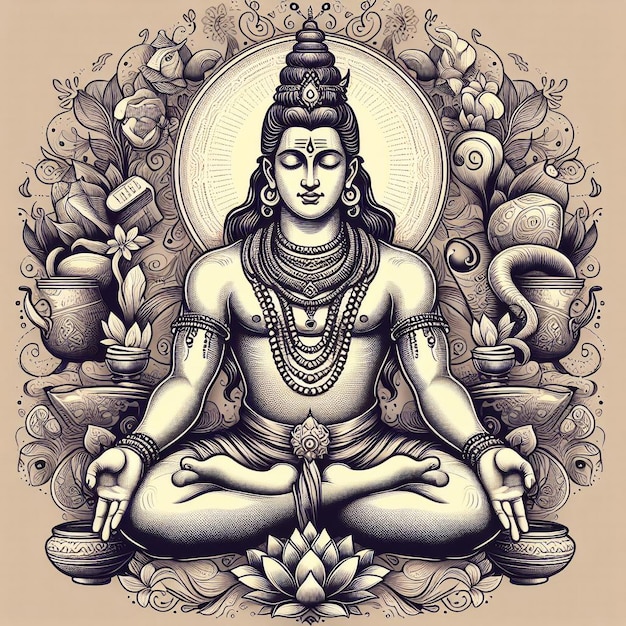 El fondo de la imagen de Mahadev Nataraja