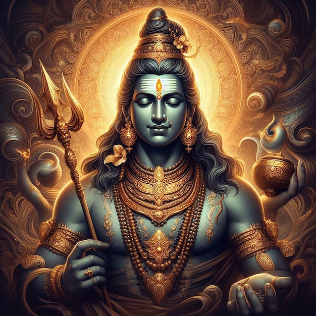 El fondo de la imagen de Mahadev.