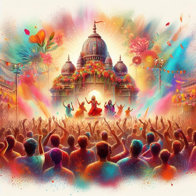 El fondo de la imagen de Ram Navami