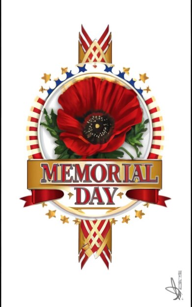 Foto el fondo de la imagen vectorial de la camiseta del día de la conmemoración