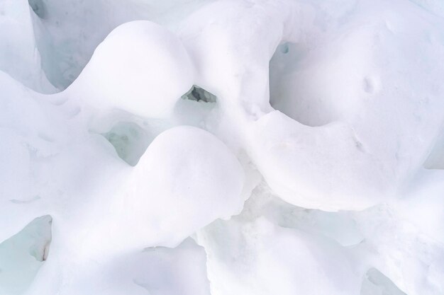 fondo de invierno frío con textura blanca como la nieve.