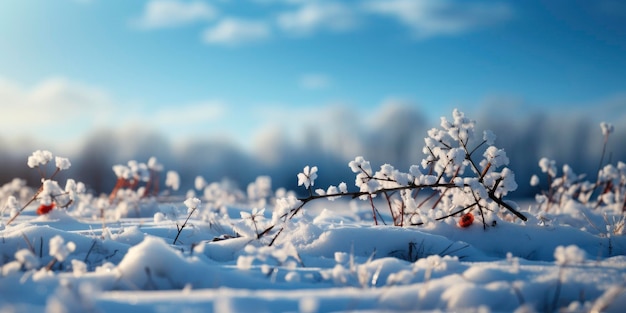 Fondo de invierno usando herramientas de IA