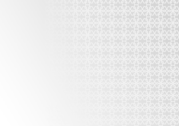 Fondo islámico gris árabe Mes sagrado musulmán Ramadán Kareem Banner de papel pintado de la mezquita