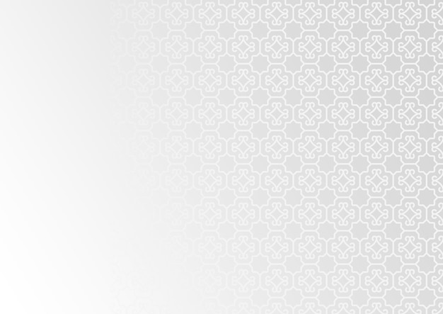 Fondo islámico gris árabe Mes sagrado musulmán Ramadán Kareem Banner de papel pintado de la mezquita