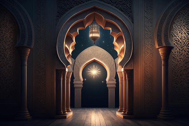 Fondo islámico de ramadan kareem