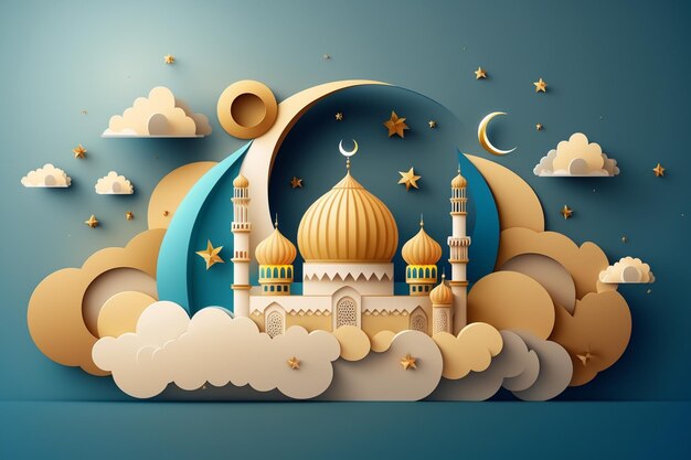 Fondo islámico de ramadan kareem