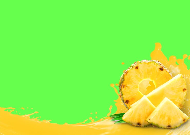Fondo de jugo de piña