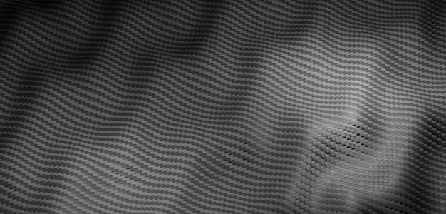 fondo de kevlar Tecnología textura Ilustración en 3D
