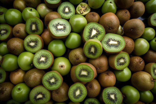 fondo de kiwi sin costuras