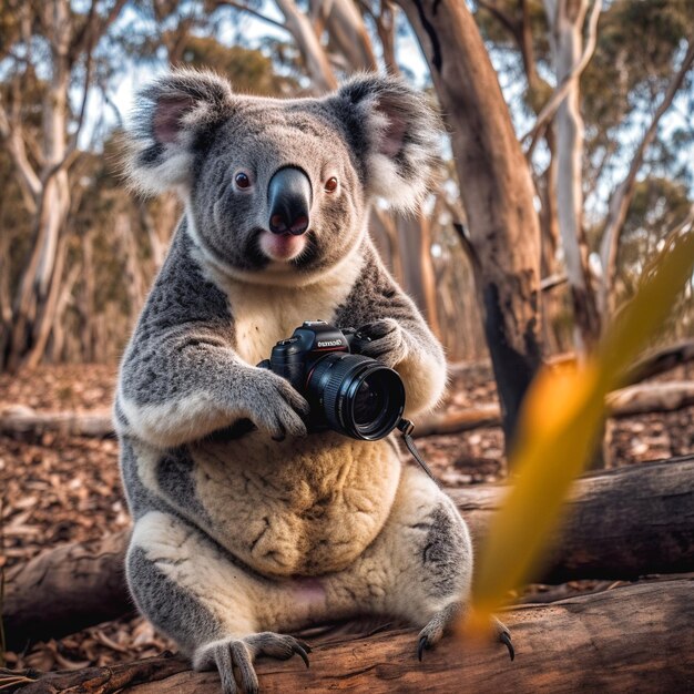 Foto el fondo para el koala