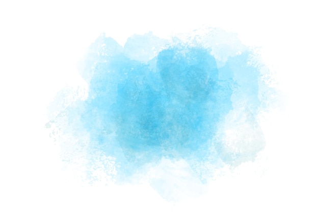 Fondo libre acuarela azul colorido acuarela fondo abstracto abstracto azul acuarela sobre fondo blanco salpicaduras de pintura en papel está dibujado a mano