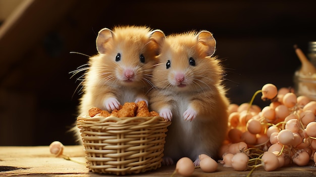 fondo lindo hamsters