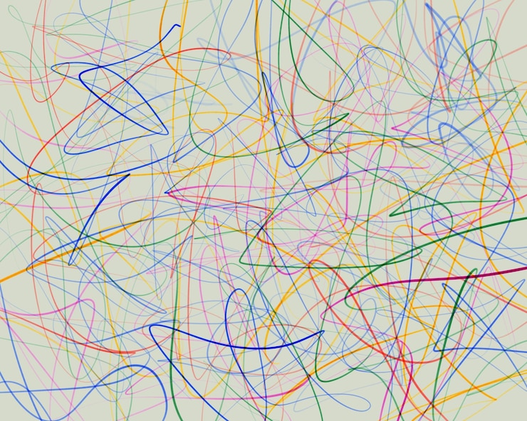Foto fondo lineal abstracto y colorido