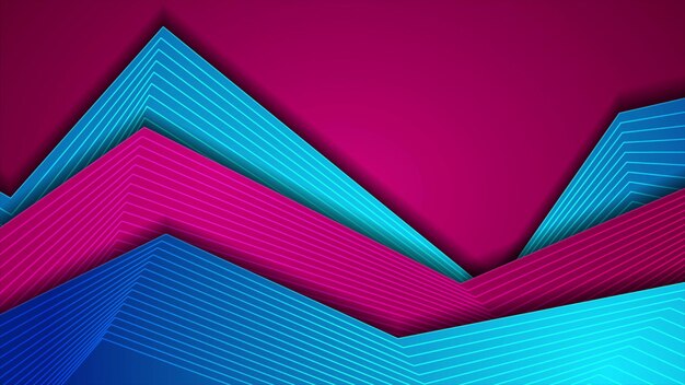 Fondo lineal corporativo abstracto azul y púrpura