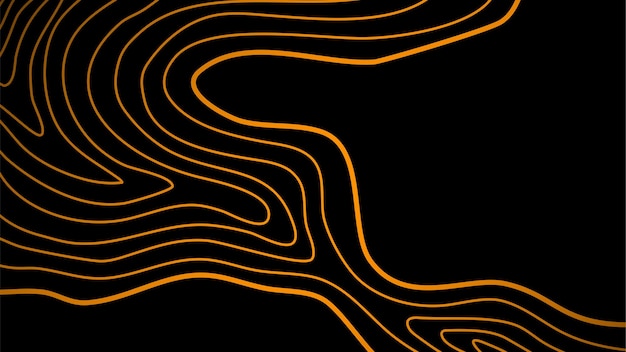 fondo de líneas onduladas estéticas fondo de contorno abstracto fondo de línea de contorno topográfico