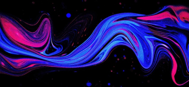 fondo líquido azul rojo negro abstracto con textura de grano y ruido para el título del cartel