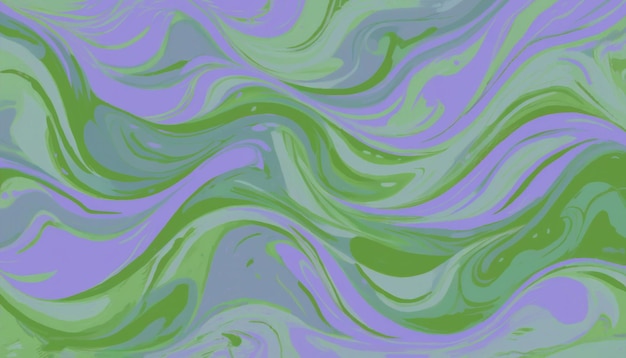 fondo líquido verde y violeta