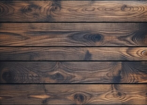 Fondo liso de textura de madera oscura