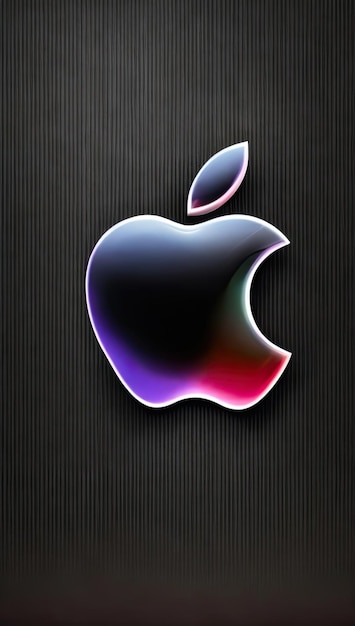 El fondo del logotipo de Apple 15 es un fondo oscuro de 4k.