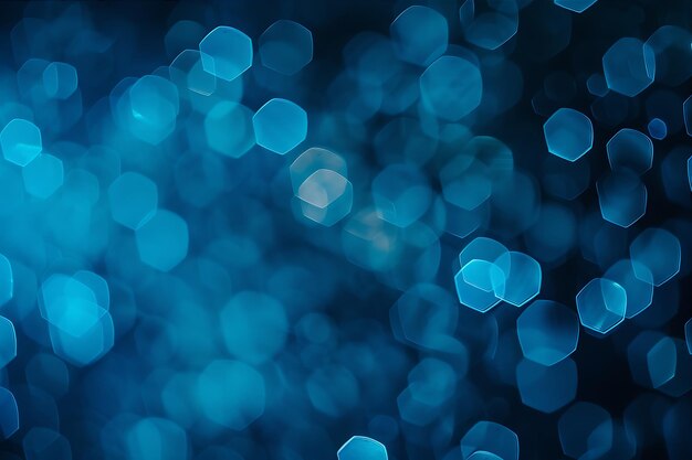 Fondo con luces azules y azul