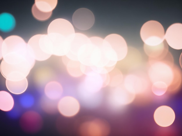 fondo de luces bokeh borrosas