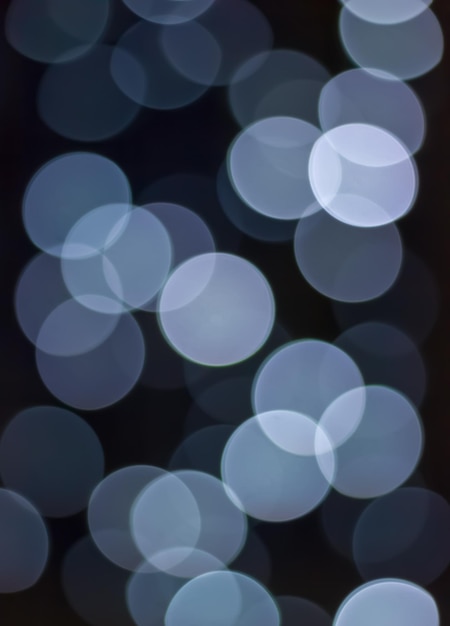 Fondo de luces de Navidad borrosa. Bokeh de luz abstracta.