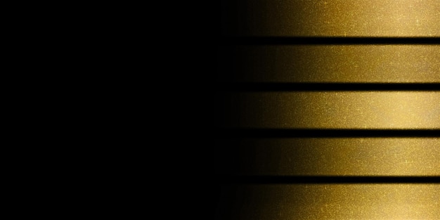 Fondo de lujo dorado banner dorado