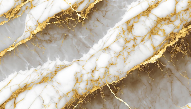Fondo de lujo de mármol dorado