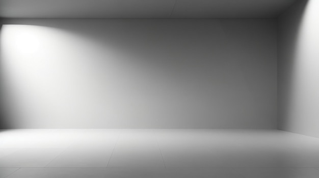 Fondo de luz 3d de curva blanca de lujo ai generativo