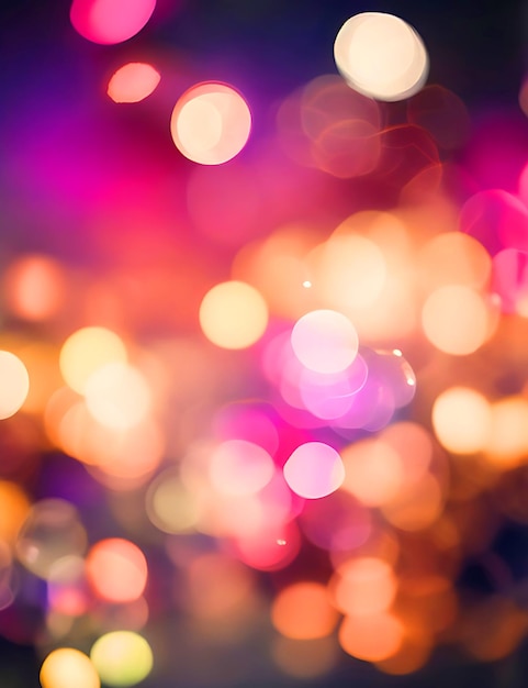 Fondo de luz de Bokeh