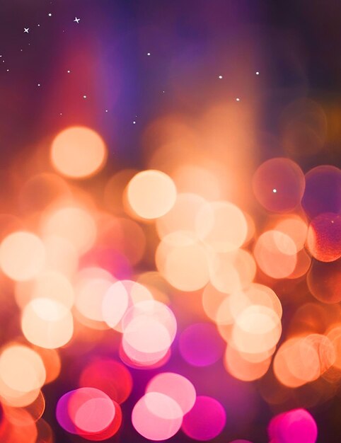 Fondo de luz de Bokeh