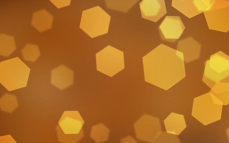 Foto fondo de luz de caja de oro abstracto bokeh